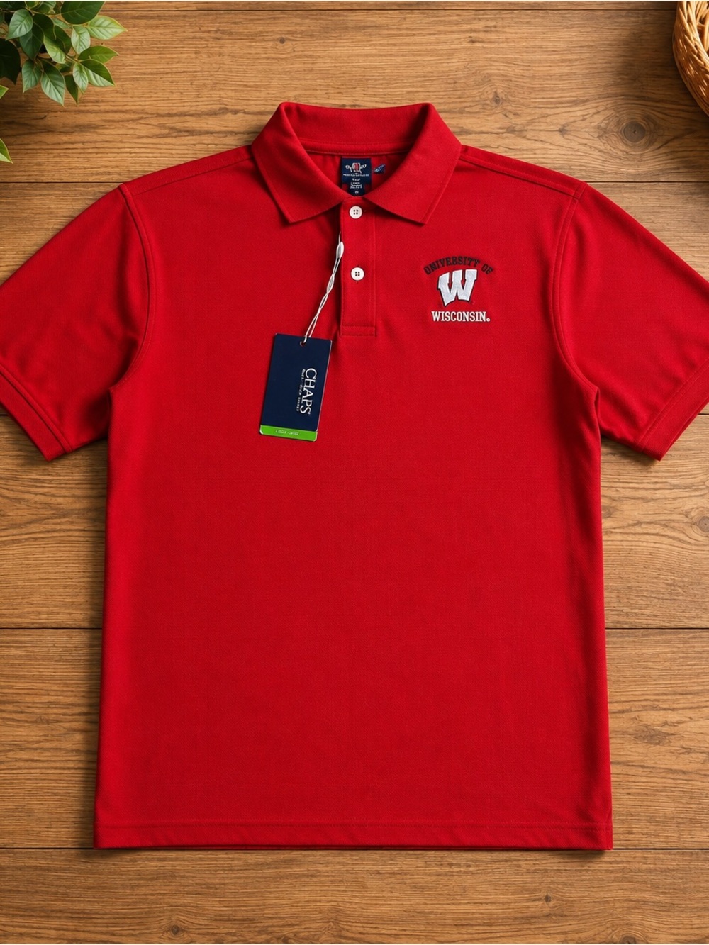 NEW WITH TAGS — GEAR Wisconsin Polo 626